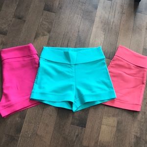 Lot of 3 Shorts - Stretchy, comfy, still dressy!